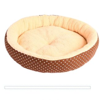 Cat Donut Bed, Warm Soft Round Plush Bed
