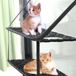 Cat Window Perch Hammock, Resting Seat for Indoor Cats