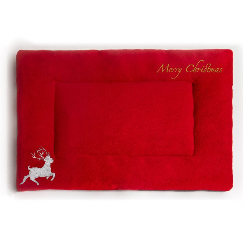 Christmas Pet Mat, Super Soft Holiday Dog Mat