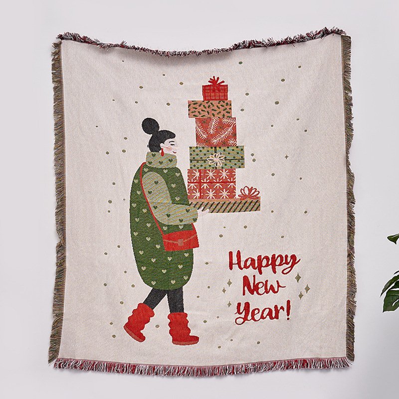 Christmas Sofa Throw Blanket