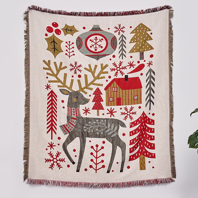 Christmas Sofa Throw Blanket