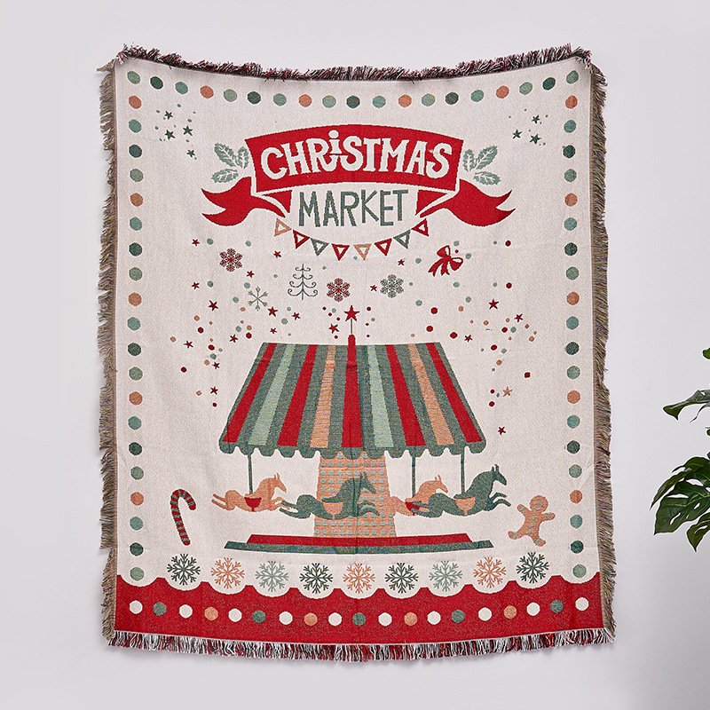 Christmas Sofa Throw Blanket