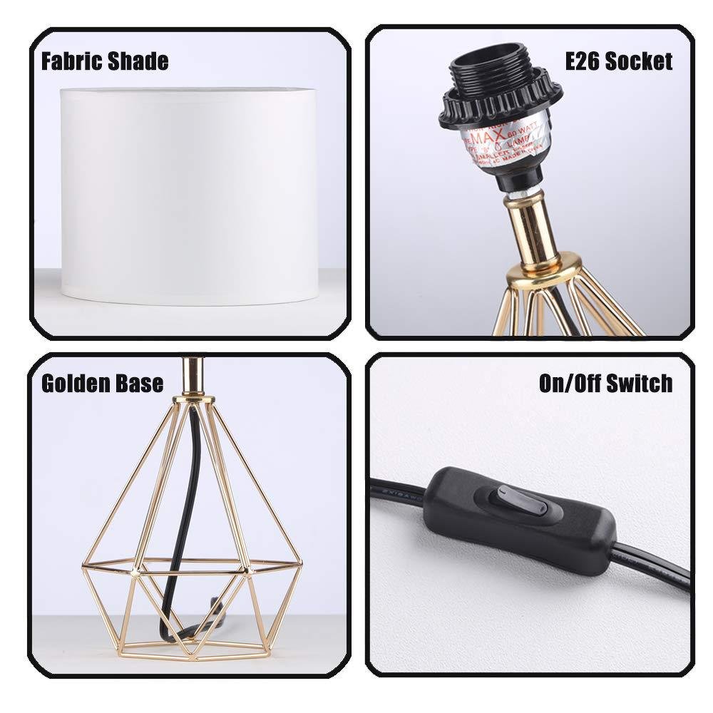Crystal Diamond Table Lamp