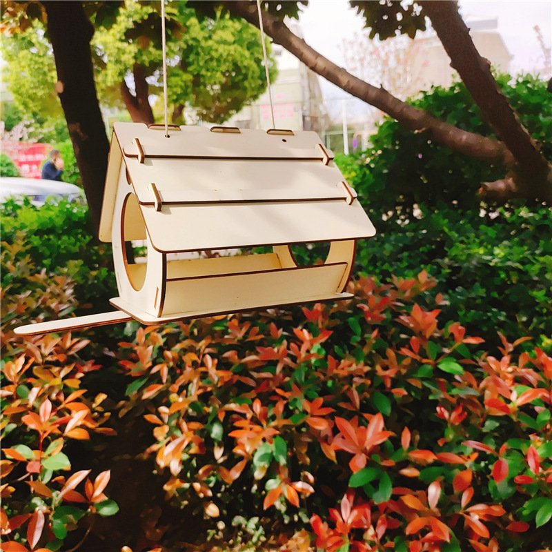 DIY Wooden Bird Feeder Kit