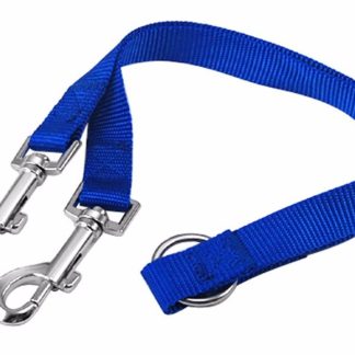 Double Dog Leash Coupler for Walking Two Dogs