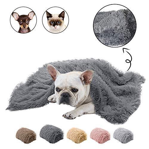 Double Layer Plush Pet Blanket, Soft Mat for Dogs and Cats