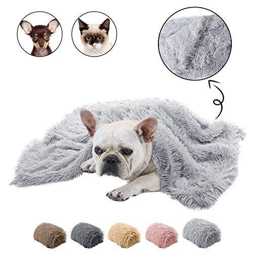 Double Layer Plush Pet Blanket, Soft Mat for Dogs and Cats