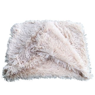 Double Layer Plush Pet Blanket, Soft Mat for Dogs and Cats
