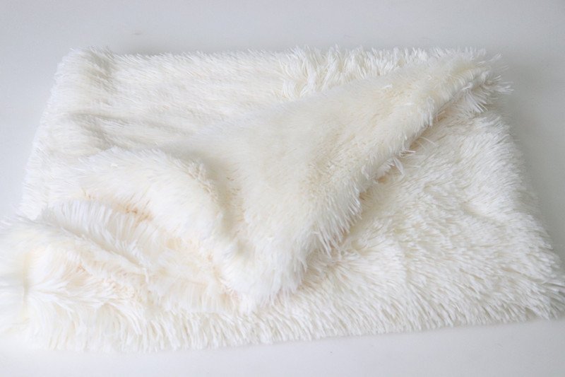 Double Layer Plush Pet Blanket, Soft Mat for Dogs and Cats