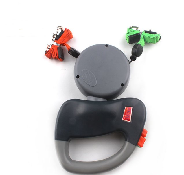 Dual Retractable Dog Walking Leash