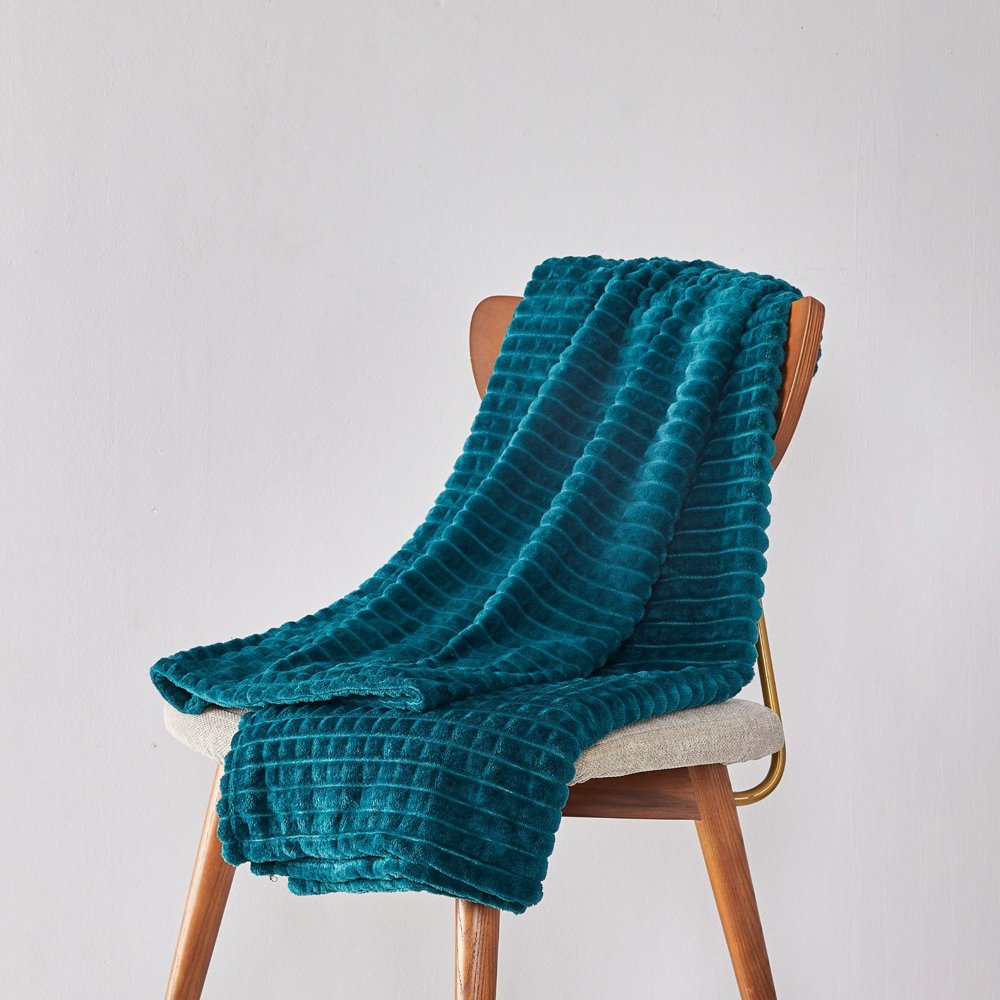 Flannel Plaid Throw Blanket
