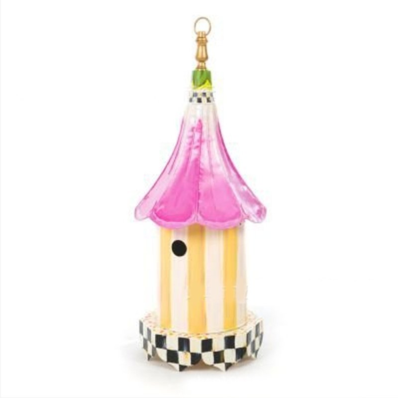 Hand Painted Hanging Bird Feeder
