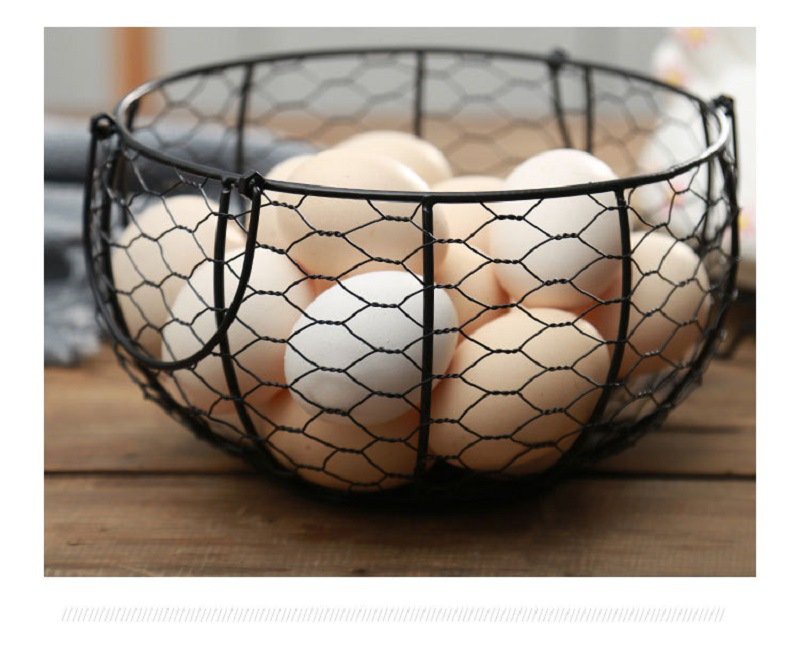 Iron Wire Egg Basket