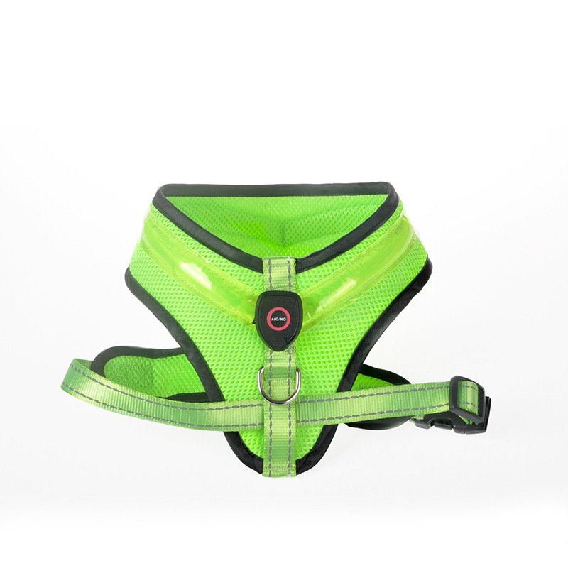 LED Dog Harness Vest, USB Rechargeable