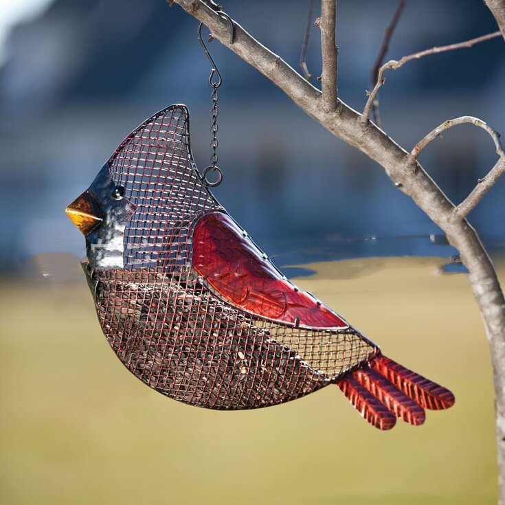 Metal Mesh Bird Feeder