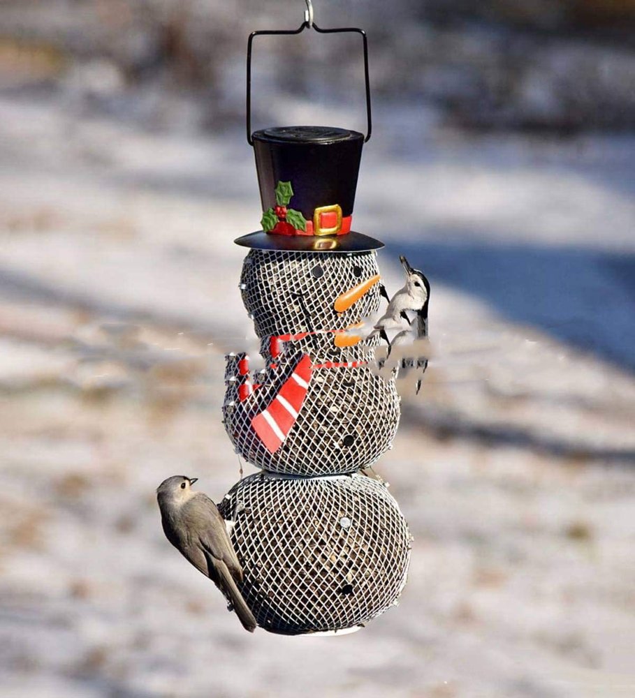 Metal Mesh Bird Feeder