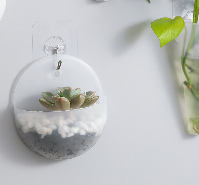 Plastic Wall Hanging Flower Pot for Trailing Plants