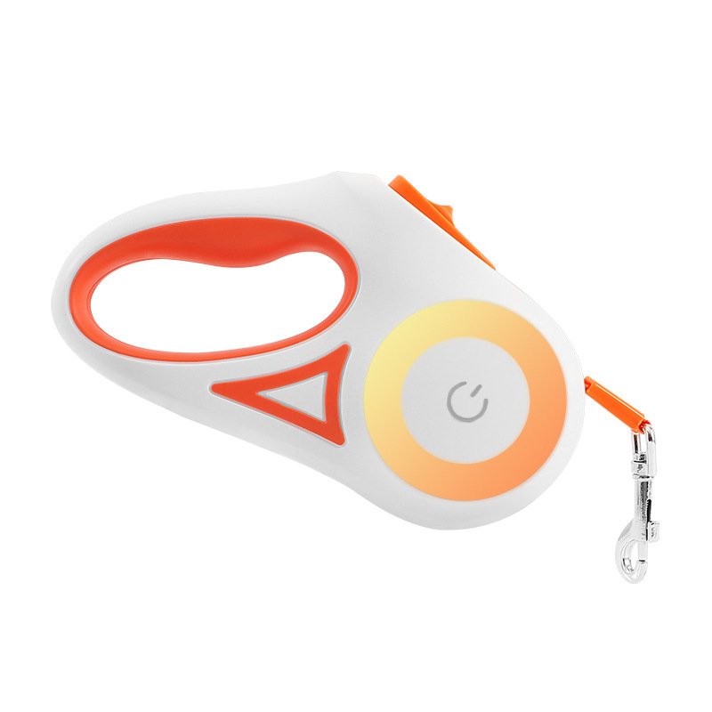 Retractable Dog Leash with Flashlight