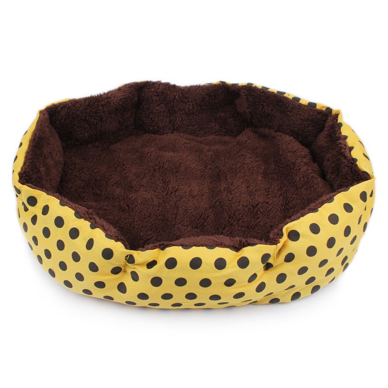 Soft Fleece Pet Bed for Cats and Small Dogs