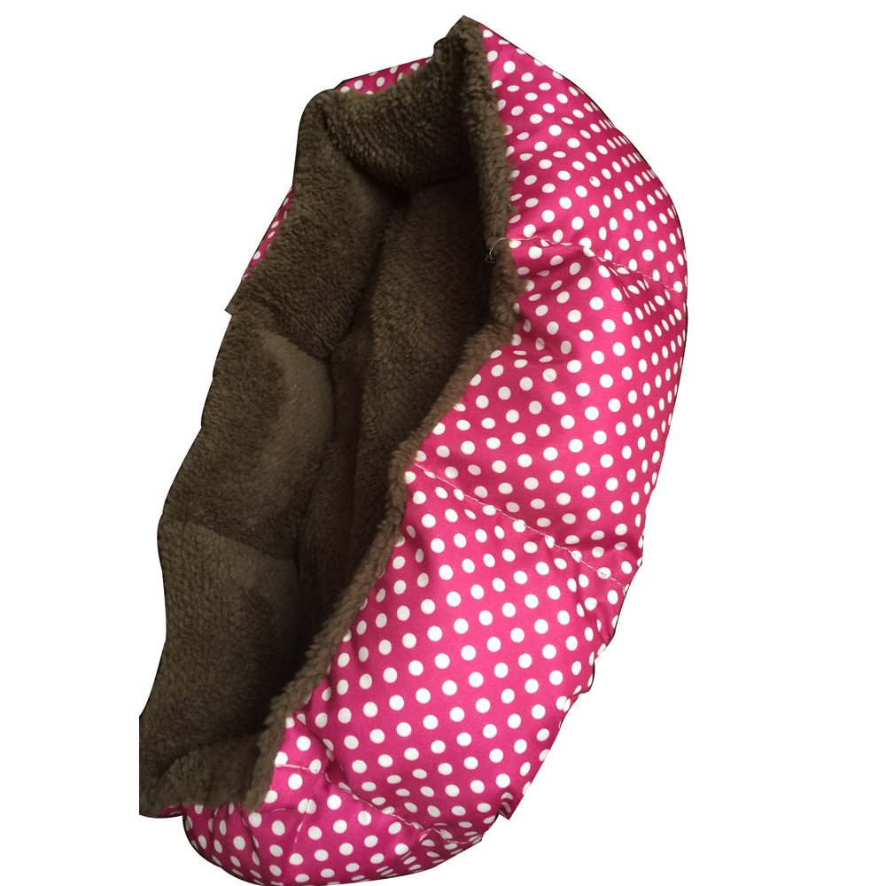 Soft Fleece Pet Bed for Cats and Small Dogs