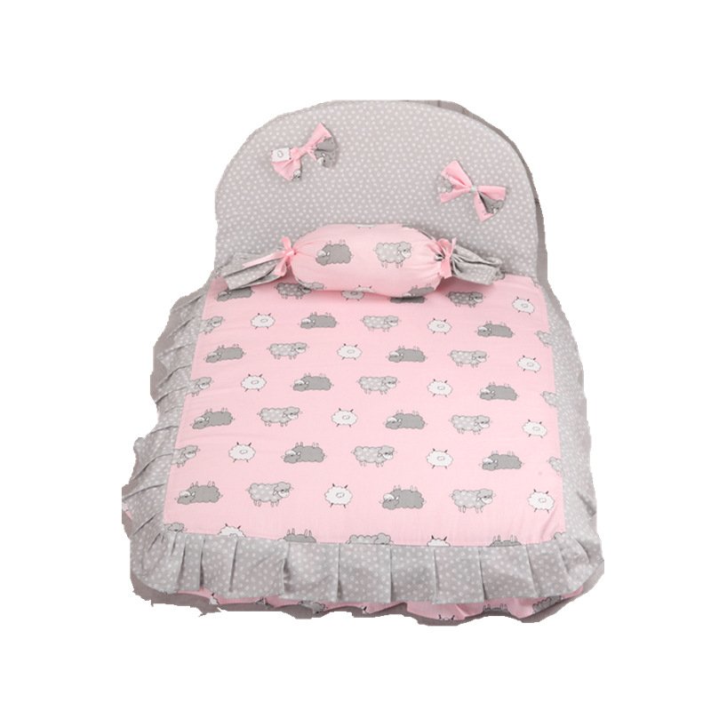 Square Dog Bed Mat, Soft Pet Cushion