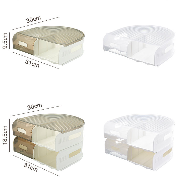 Stackable U-Shaped Egg Storage Box