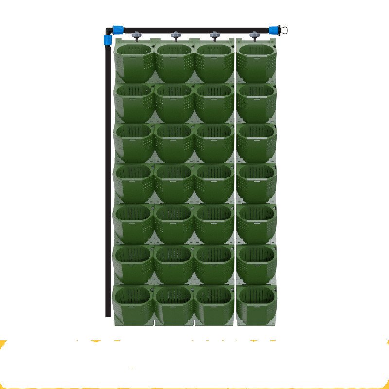 Stackable Vertical Wall Planter for Succulents and Herbs