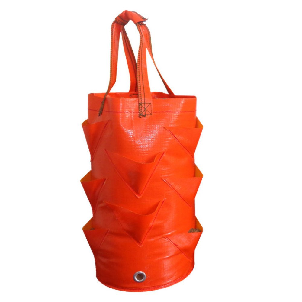 Strawberry Grow Bag 3 Gallon, Multi-Pocket Planter