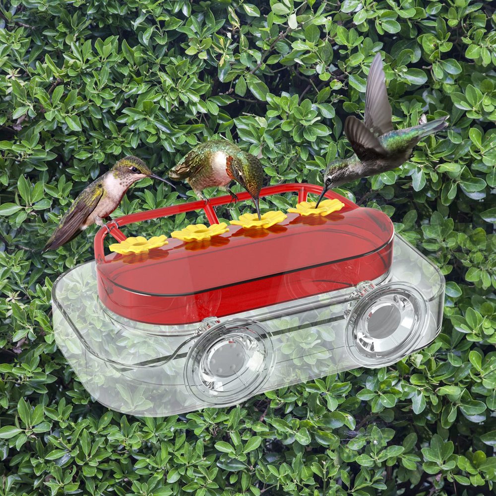 Suction Cup Window Hummingbird Feeder
