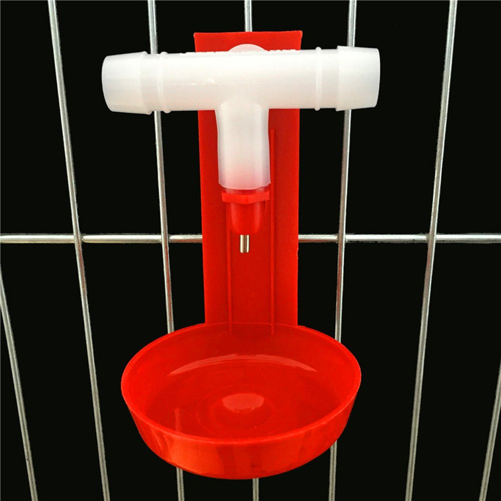 Three-Way Nipple Waterer Connector for Chickens